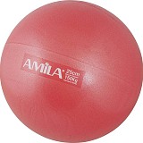 AMILA Μπάλα Pilates 25 cm - Κόκκινη 48401