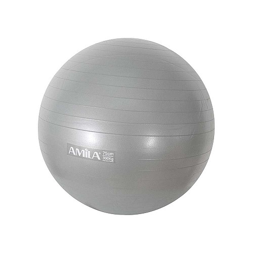 AMILA Μπάλα Γυμναστικής (Bulk) 75cm - Γκρι 48425