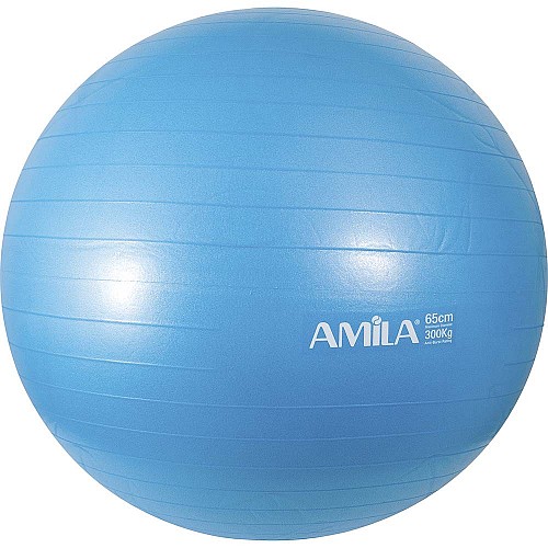 AMILA Μπάλα Γυμναστικής (Bulk) 55cm - Μπλε 48437