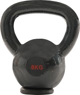 AMILA Kettlebell Cast Iron Rubber Base 8 kg - Μαύρο 44501