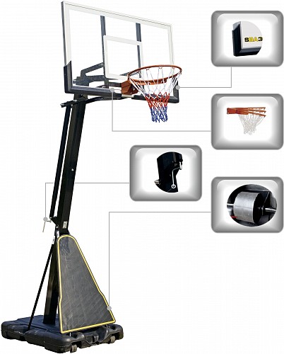 BasketballSet AMILA REV DCG80 49220
