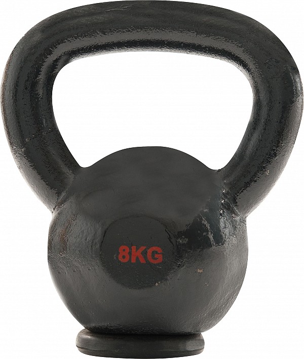 AMILA Kettlebell Cast Iron Rubber Base 8Kg 44501