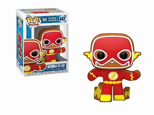 Funko Pop! Heroes: DC Super Heroes Holiday - Gingerbread The Flash #447 Vinyl Figure