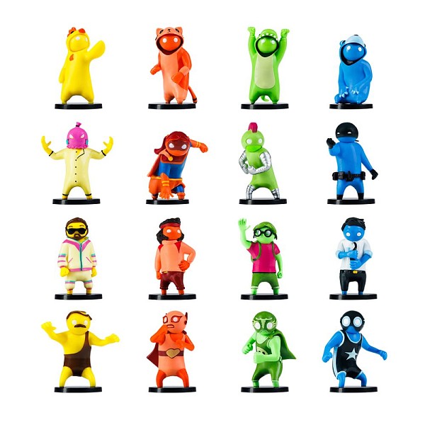 P.M.I. Gang Beasts Collectible Figures - 2 Pack (S1) (Random) (GB2015)