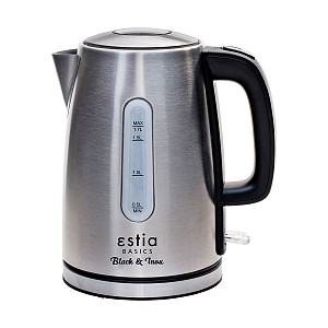 ESTIA ΒΡΑΣΤΗΡΑΣ BLACK & IMOX ΑΝΟΞΕΙΔΩΤΟΣ 2200w 1.7lt 06-10102