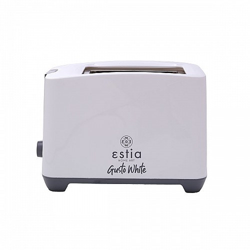 ESTIA ΦΡΥΓΑΝΙΕΡΑ GUSTO WHITE 2 ΘΕΣΕΩΝ ΜΕ 7 ΕΠΙΠΕΔΑ ΨΗΣΙΜΑΤΟΣ 750w ΛΕΥΚΗ 06-13820