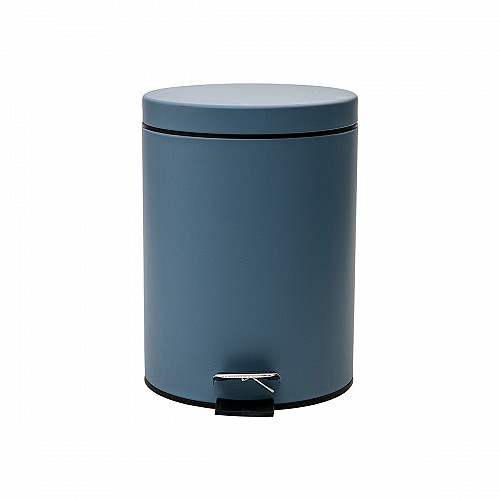 ESTIA ΧΑΡΤΟΔΟΧΕΙΟ ΜΠΑΝΙΟΥ CLASSIC SOFT CLOSE 5lt ΜΑΤ ΜΠΛΕ 02-3777