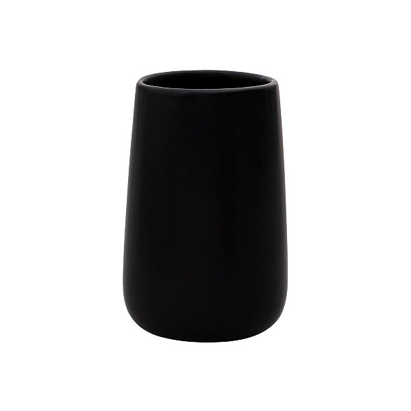 ESTIA ΠΟΤΗΡΑΚΙ ΜΠΑΝΙΟΥ BAMBOO ESSENTIALS ΔΟΛΟΜΙΤΗ ΜΑΥΡΟ 02-4606
