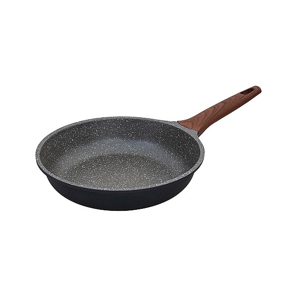 ESTIA ΤΗΓΑΝΙ STONE ΑΝΤΙΚΟΛΛΗΤΙΚΟ ΧΥΤΟΥ ΑΛΟΥΜΙΝΙΟΥ 26cm 01-1186
