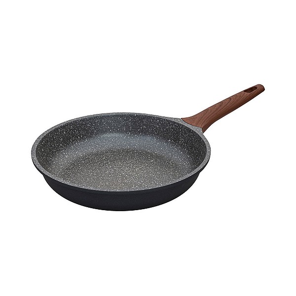ESTIA ΤΗΓΑΝΙ STONE ΑΝΤΙΚΟΛΛΗΤΙΚΟ ΧΥΤΟΥ ΑΛΟΥΜΙΝΙΟΥ 28cm 01-1193