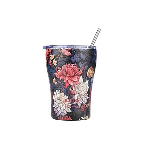 ESTIA ΘΕΡΜΟΣ COFFEE MUG SAVE THE AEGEAN 350ml MIDNIGHT BLOSSOM 01-22945