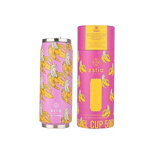 ESTIA ΘΕΡΜΟΣ TRAVEL CUP SAVE THE AEGEAN 500ml BANANA SWIRL 01-22815