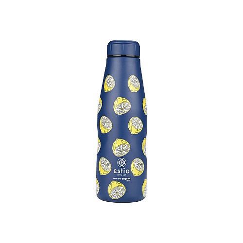 ESTIA ΘΕΡΜΟΣ TRAVEL FLASK SAVE THE AEGEAN 500ml CITRUS INFUSION 01-22105