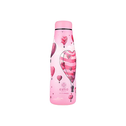 ESTIA ΘΕΡΜΟΣ TRAVEL FLASK SAVE THE AEGEAN 500ml LOVE ASCEND 01-22266