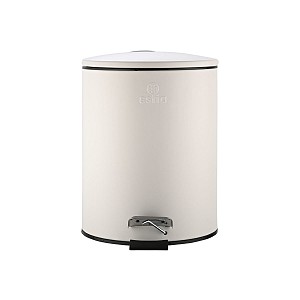 ESTIA ΧΑΡΤΟΔΟΧΕΙΟ ΜΠΑΝΙΟΥ CLASSIC SOFT CLOSE 5lt ΜΑΤ ΛΕΥΚΟ 02-3746