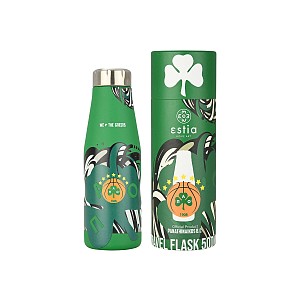 ESTIA ΘΕΡΜΟΣ TRAVEL FLASK PANATHINAIKOS BC EDITION WE THE GREENS 500ml 00-27186