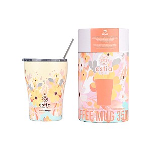 ESTIA ΘΕΡΜΟΣ COFFEE MUG SAVE THE AEGEAN 350ml SPRING SONATA 01-23126