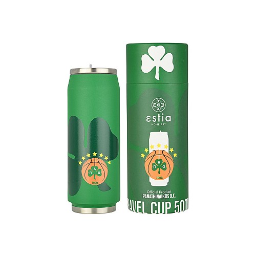 ESTIA ΘΕΡΜΟΣ TRAVEL CUP PANATHINAIKOS BC EDITION 500ml 00-27131