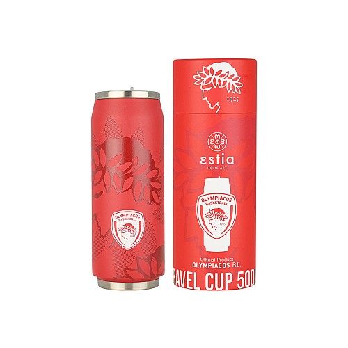 ESTIA ΘΕΡΜΟΣ TRAVEL CUP OLYMPIACOS BC EDITION 500ml 00-27117