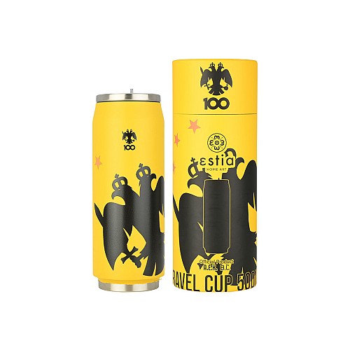 ESTIA ΘΕΡΜΟΣ TRAVEL CUP AEK BC EDITION 500ml 00-27155