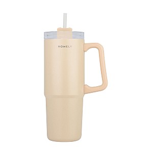 ESTIA ΘΕΡΜΟΣ STRAW TUMBLER 900ml SANDSTONE 01-34504