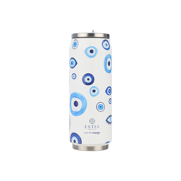 ESTIA ΘΕΡΜΟΣ TRAVEL CUP SAVE THE AEGEAN 500ml SPIRIT OF LUCK 01-31251