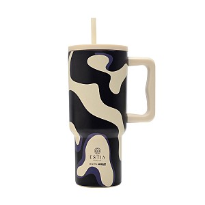 ESTIA ΘΕΡΜΟΣ STRAW TUMBLER XL SAVE THE AEGEAN 900ml BOLD DRIFT 01-36249