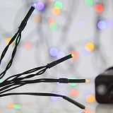 EUROLAMP ΣΕΙΡΑ, 180 LED 3mm, 31V ΜΕΤΑΣΧΗΜΑΤΙΣΤΗ, 8 ΠΡΟΓΡΑΜΜΑΤΑ & ΜΝΗΜΗ, ΠΡΑΣΙΝΟ PVC ΚΑΛΩΔΙΟ, ΧΡΩΜΑΤΙΣΤΟ LED ΑΝΑ 5cm, ΠΡΟΕΚΤΑΣΗ ΠΑΡΟΧΗΣ 3m, ΙΡ44 600-11522