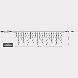 EUROLAMP ΒΡΟΧΗ, 144 LED 3mm, 36V ΜΕΤΑΣΧΗΜΑΤΙΣΤΗ, 4 ΕΠΕΚΤΑΣΕΙΣ ΕΩΣ 3 ΣΕΤ, ΔΙΑΦΑΝΟ PVC ΚΑΛΩΔΙΟ, ΛΕΥΚΟ LED (H60 x W300cm, 5/7/5/7), ΠΡΟΕΚΤΑΣΗ ΠΑΡΟΧΗΣ 3m, ΙΡ44 600-11355