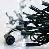 EUROLAMP ΣΕΙΡΑ, 100 LED 5mm ΜΕ ΚΑΛΥΜΜΑ, 230V, 2 ΕΠΕΚΤΑΣΕΙΣ ΕΩΣ 9, ΠΡΑΣΙΝΟ ΚΑΟΥΤΣΟΥΚ ΚΑΛΩΔΙΟ, ΛΕΥΚΟ LED ANA 10cm, ΙΡ65 (ΧΩΡΙΣ ΚΑΛΩΔΙΟ ΠΑΡΟΧΗΣ) 600-11980