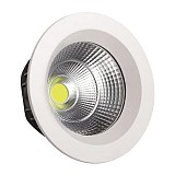 EUROLAMP ΦΩΤΙΣΤΙΚΟ ΧΩΝΕΥΤΟ LED COB Φ230 55W 6500K ΛΕΥΚΟ PLUS 145-68205