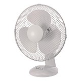 EUROLAMP ΑΝΕΜΙΣΤΗΡΑΣ ΕΠΙΤΡΑΠΕΖΙΟΣ ΛΕΥΚΟΣ Φ30 45W 147-29041