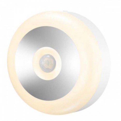 EUROLAMP ΦΩΤΙΣΤΙΚΟ ΠΑΓΚΟΥ 1W LED 3000Κ Φ70mm ΜΕ ΑΝΙΧΝΕΥΤΗ ΚΙΝΗΣΗΣ 145-55324