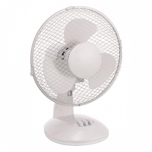 EUROLAMP ΑΝΕΜΙΣΤΗΡΑΣ ΕΠΙΤΡΑΠΕΖΙΟΣ ΛΕΥΚΟΣ Φ25 38W 147-29057
