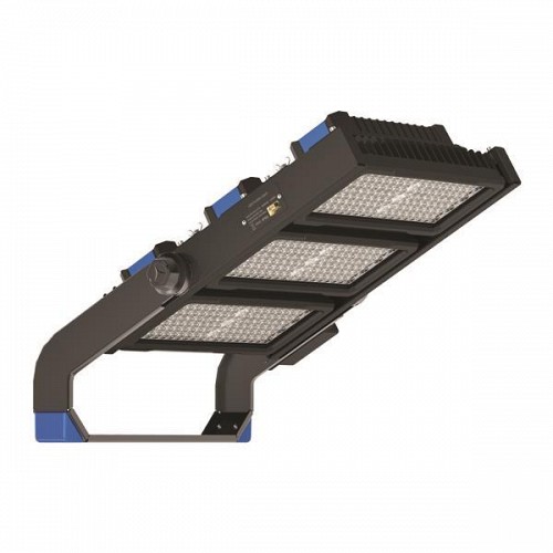 EUROLAMP ΒΑΣΗ ΠΡΟΒΟΛΕΑ ΤΡΙΠΛΗ TRUNNION 750W ΜΑΥΡΗ 146-69112