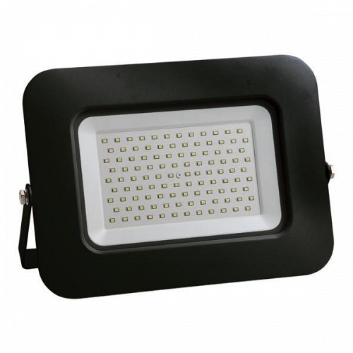 EUROLAMP ΠΡΟΒΟΛΕΑΣ LED 100W SMD ΒΑΣΗ 360° ΜΑΥΡΟΣ IP65 6500K PLUS 147-69350
