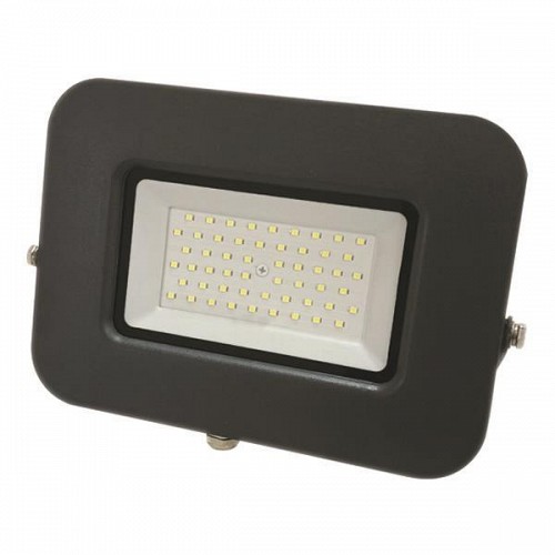 EUROLAMP ΠΡΟΒΟΛΕΑΣ LED 50W SMD ΒΑΣΗ 360° ΓΡΑΦΙΤΗΣ IP65 3000K PLUS 147-69711
