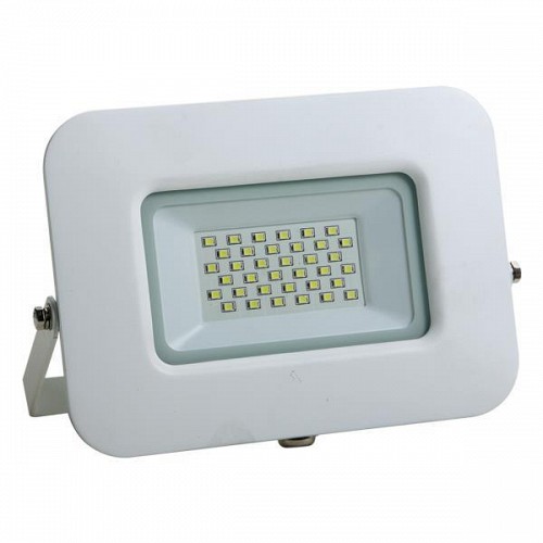 EUROLAMP ΠΡΟΒΟΛΕΑΣ LED 30W SMD ΒΑΣΗ 360° ΛΕΥΚΟΣ IP65 4000K PLUS 147-69323