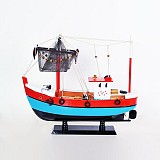 EUROLAMP ΚΑΪΚΙ, ΚΟΚΚΙΝΟ-ΓΑΛΑΖΙΟ, 45x14x39cm 600-44994