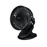 EUROLAMP ΑΝΕΜΙΣΤΗΡΑΣ ΓΡΑΦΕΙΟΥ MINI ΜΕ USΒ ΚΑΙ ΜΑΝΤΑΛΑΚΙ ΜΑΥΡΟ Φ14 4W 5V 300-20530
