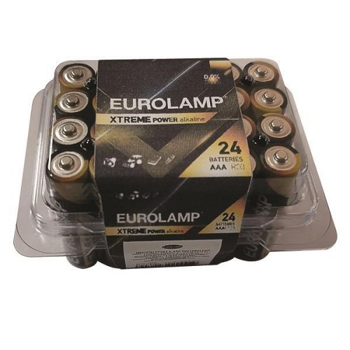 EUROLAMP ΜΠΑΤΑΡΙΑ EXTREME ΑΑΑ (LR03) 24τμχ 1,5V 147-24127