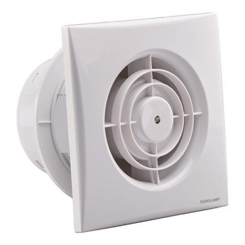 EUROLAMP ΕΞΑΕΡΙΣΤΗΡΑΣ ΛΟΥΤΡΟΥ ULTRA THIN PANEL Φ10 12W 220-240V ΛΕΥΚΟ 147-33220