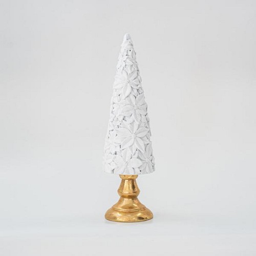 EUROLAMP ΔΕΝΤΡΑΚΙ, ΛΕΥΚΟ, ΒΕΛΟΥΔΙΝΟ ΜΕ ΧΡΥΣΗ ΒΑΣΗ, 40cm 600-45526