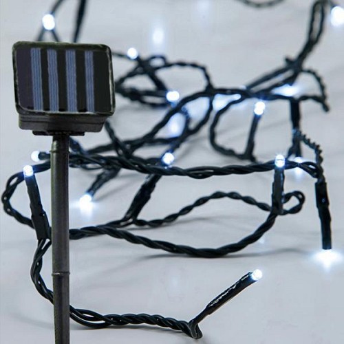 EUROLAMP ΣΕΙΡΑ, 96 LED 5mm, HΛΙΑΚΟ ΣΥΛΛΕΚΤΗ ΜΕ ΑΙΣΘΗΤΗΡΑ ΦΩΤΟΣ, ΣΤΑΘΕΡΟ/FLASH ΠΡΟΓΡΑΜΜΑ, ΠΡΑΣΙΝΟ PVC ΚΑΛΩΔΙΟ, ΛΕΥΚΟ LED ΑΝΑ 10cm, ΠΡΟΕΚΤΑΣΗ ΠΑΡΟΧΗΣ 1m, IP44 600-04160