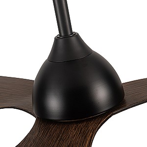 EUROLAMP ΑΝΕΜΙΣΤΗΡΑΣ ΟΡΟΦΗΣ ΧΡΩΜΑ ΞΥΛΟΥ ΚΑΙ ΚΟΝΤΡΟΛ Φ132 30W DC 300-25033