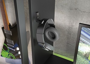 Inside Home Stream Γραφείο Gaming 157x60x145εκ. Μαύρο/Ανθρακί 0111.GM38