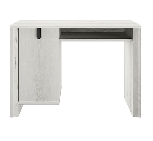 Lugano γραφείο με 1 πόρτα 110x56x77εκ. Whitewashed Oak 0111.GM63