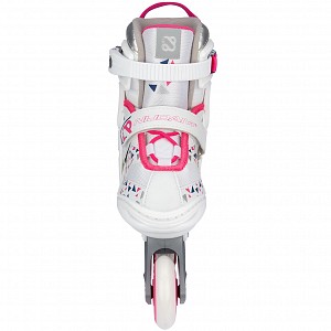 Nijdam&reg; Nijdam Inline Skates Ρυθμιζόμενα White Wedge N20AA04