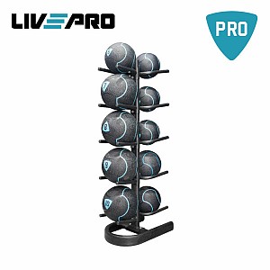 LivePro Βάση για 10 Medicine Balls Β-8806