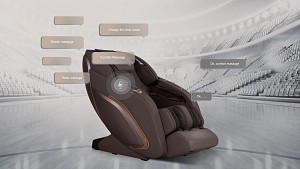Πολυθρόνα Μασάζ 3D Life Care by i-Rest SL-A602-2 Μ-832-BR
